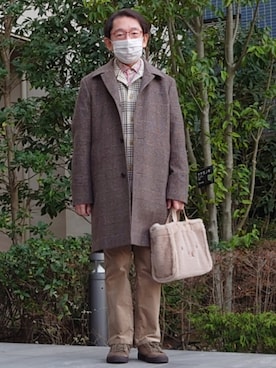 ちゃばこさん（メンズ・168cm）の冬コーディネート