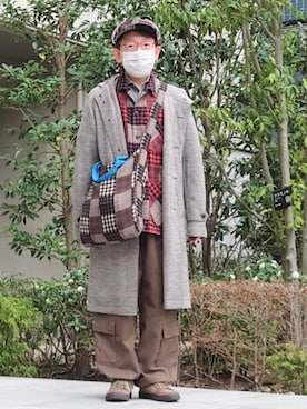 ちゃばこさん（メンズ・168cm）の春コーディネート