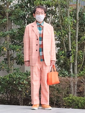 ちゃばこさん（メンズ・168cm）の春コーディネート