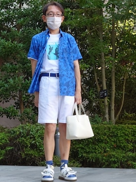 「アイテム（ファッション雑貨）」を使った、ちゃばこさん（メンズ・168cm・50代）の夏コーディネート