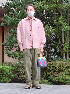 「アイテム（レッグウェア）」を使った、ちゃばこさん（メンズ・168cm）の秋コーディネート