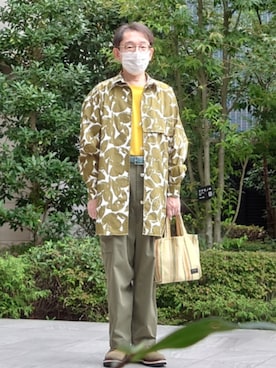 「アイテム（トップス）」を使った、ちゃばこさん（メンズ・168cm・50代）の秋コーディネート