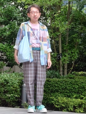 ちゃばこさん(メンズ・168cm)の夏コーディネート
