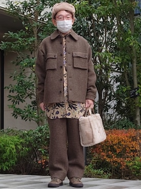 「アイテム（トップス）」を使った、ちゃばこさん（メンズ・168cm・50代）の冬コーディネート