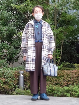 「アイテム（ワンピース/ドレス）」を使った、ちゃばこさん（メンズ・168cm・50代）の秋コーディネート