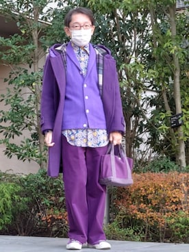 「アイテム（シューズ）」を使った、ちゃばこさん（メンズ・168cm・50代）の冬コーディネート