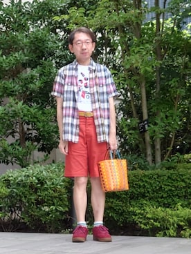 ちゃばこさん(メンズ・168cm)の夏コーディネート