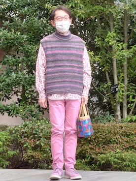 「アイテム（シューズ）」を使った、ちゃばこさん（メンズ・168cm・50代）の秋コーディネート