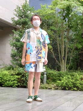 ちゃばこさん（メンズ・168cm・50代）の夏コーディネート