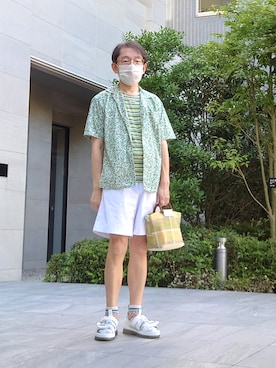 ちゃばこさん（メンズ・168cm・50代）の夏コーディネート