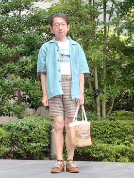 ちゃばこさん(メンズ・168cm)の夏コーディネート
