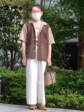 ちゃばこさん（メンズ・168cm）の春コーディネート