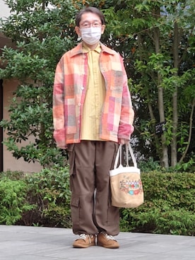 ちゃばこさん（メンズ・168cm・50代）の秋コーディネート