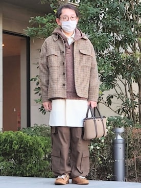 ちゃばこさん（メンズ・168cm）の春コーディネート