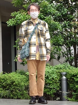 ちゃばこさん（メンズ・168cm）の春コーディネート