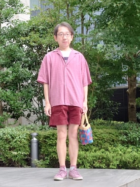 ちゃばこさん（メンズ・168cm）の夏コーディネート