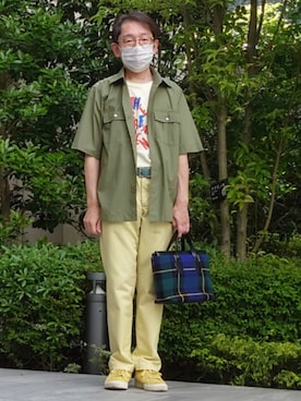 ちゃばこさん（メンズ・168cm）の春コーディネート