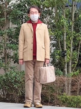 ちゃばこさん（メンズ・168cm）の冬コーディネート