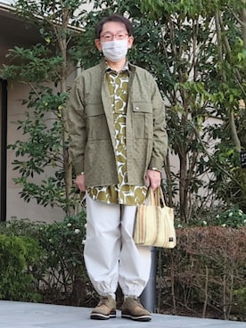 ちゃばこさん（メンズ・168cm）の冬コーディネート