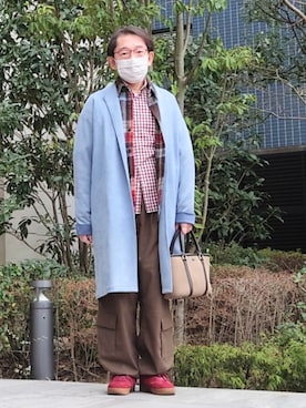 「DISCUS（ディスカス）のアイテム」を使った、ちゃばこさん（メンズ・168cm）の冬コーディネート