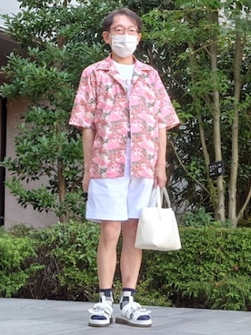 「アイテム（ファッション雑貨）」を使った、ちゃばこさん（メンズ・168cm・50代）の夏コーディネート
