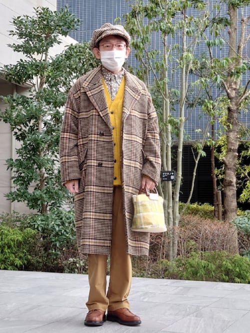 尾州ウールビックシルエットPコート　FREAK'S STORE 尾州ウールビックシルエットPコート FREAK´S STORE