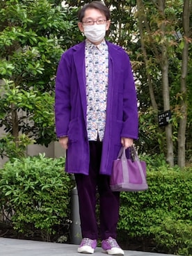 ちゃばこさん（メンズ・168cm）の春コーディネート