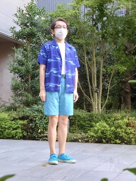 ちゃばこさん（メンズ・168cm・50代）の夏コーディネート