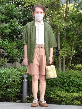 ちゃばこさん（メンズ・168cm）の春コーディネート