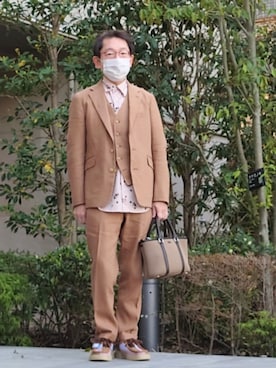 ちゃばこさん(メンズ・168cm)の春コーディネート