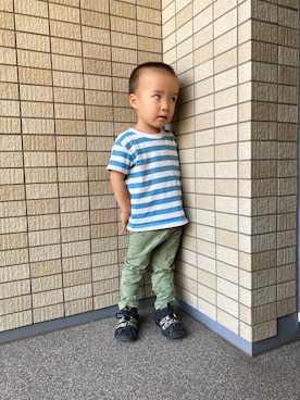 kontsuさん（キッズ・90cm）の夏コーディネート