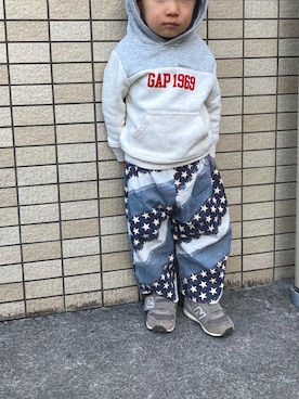 kontsuさん（キッズ・90cm）の秋コーディネート