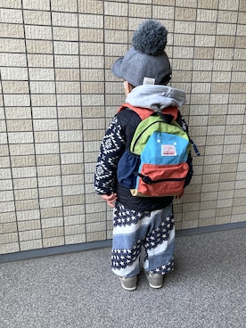 kontsuさん（キッズ・90cm）の冬コーディネート