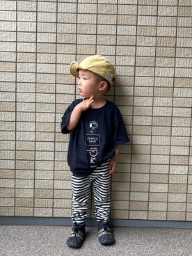 kontsuさん（キッズ・90cm）の夏コーディネート