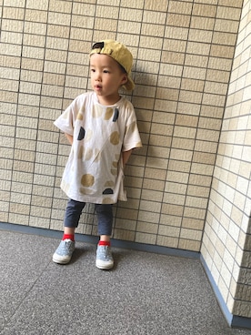 kontsuさん（キッズ・90cm）の夏コーディネート