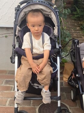 kontsuさん（キッズ・90cm）の秋コーディネート