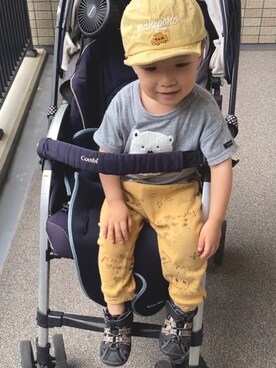 kontsuさん（キッズ・90cm）の夏コーディネート