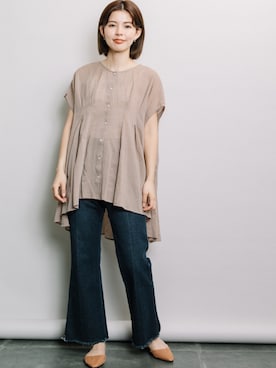 「refinedworks（リファインドワークス）のアイテム」を使った、refinedworks【相互】さん（レディース・158cm）の春コーディネート