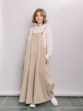 refinedworks【相互】さん(レディース・158cm)の冬コーディネート