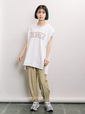 「refinedworks（リファインドワークス）のアイテム」を使った、refinedworks【相互】さん（レディース・158cm）の夏コーディネート