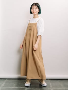 「refinedworks（リファインドワークス）のアイテム」を使った、refinedworks【相互】さん（レディース・158cm）の夏コーディネート