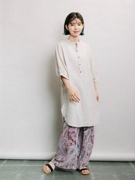 「refinedworks（リファインドワークス）のアイテム」を使った、refinedworks【相互】さん（レディース・158cm）の春コーディネート