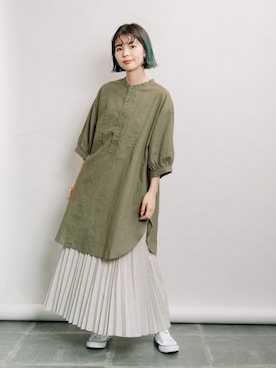 「refinedworks（リファインドワークス）のアイテム」を使った、refinedworks【相互】さん（レディース・158cm）の夏コーディネート