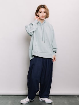 refinedworks【相互】さん（レディース・158cm）の冬コーディネート