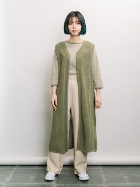 「refinedworks（リファインドワークス）のアイテム」を使った、refinedworks【相互】さん（レディース・158cm）の春コーディネート