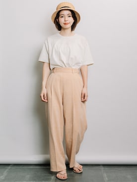 「refinedworks（リファインドワークス）のアイテム」を使った、refinedworks【相互】さん（レディース・158cm）の春コーディネート