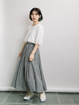 「refinedworks（リファインドワークス）のアイテム」を使った、refinedworks【相互】さん（レディース・158cm）の夏コーディネート