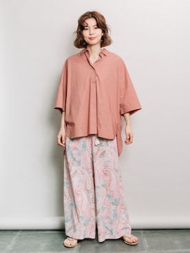 「refinedworks（リファインドワークス）のアイテム」を使った、refinedworks【相互】さん（レディース・158cm）の夏コーディネート