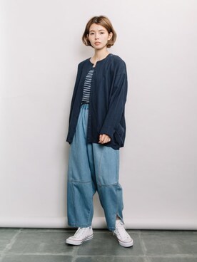 refinedworks【相互】さん(レディース・158cm)の冬コーディネート