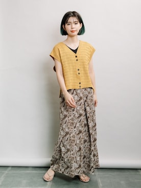 「refinedworks（リファインドワークス）のアイテム」を使った、refinedworks【相互】さん（レディース・158cm）の春コーディネート